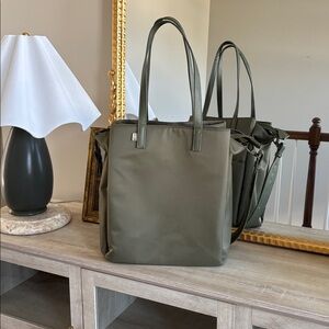 BEIS Olive Green Laptop Bag